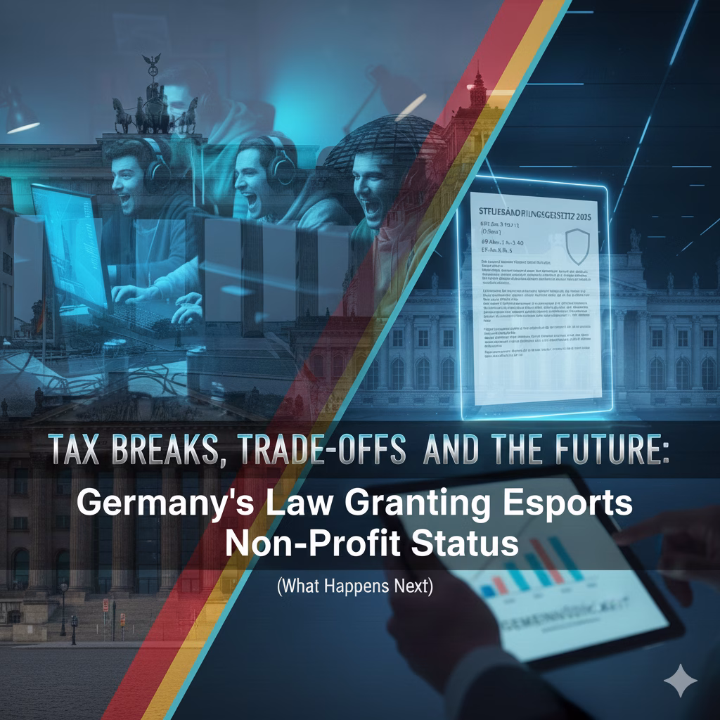 Tax Breaks, Trade-Offs, and the Future: Germany's Law Granting Esports Non-Profit Status