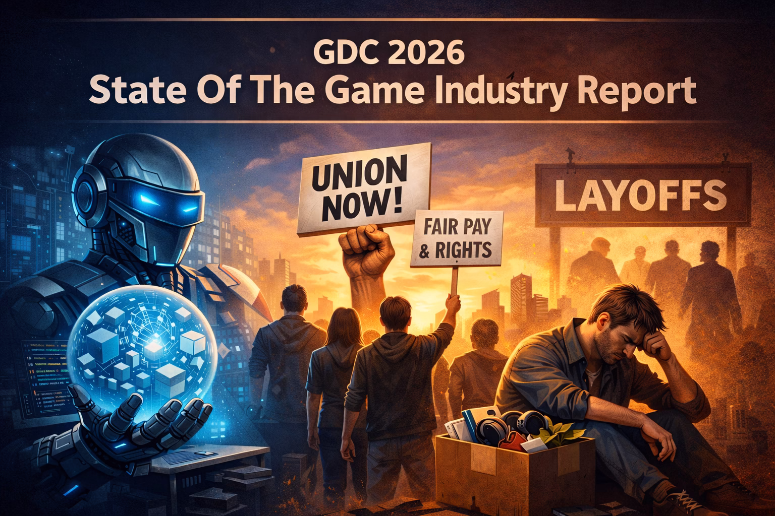 The Industry at a Breaking Point: Key Takeaways from the GDC 2026 State of the Game Industry Report